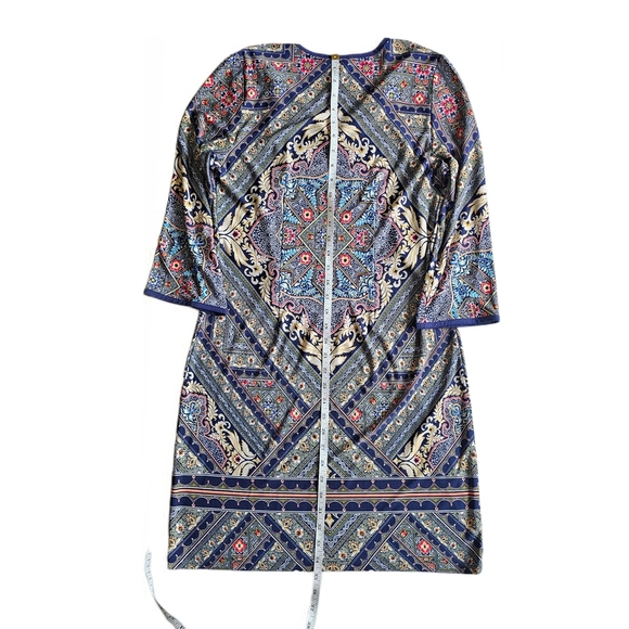 Westport 1962 Boho Festival Artsy Hippie Fairy Whimsical Sheath Dress - Picture 14 of 16